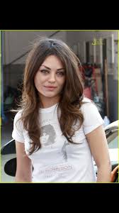 Mila Kunus Mila Kunis Dark Hair Celebrities