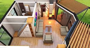 Tiny Big House On 50m2 On Behance House Exterior Tiny House Exterior Big Houses