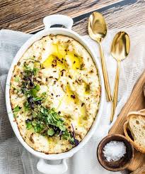 Baked Ricotta Cheese Dip With Garlic And Thyme Cooking And Beer Recipe Baked Ricotta Quick Appetizer Recipes Ricotta Cheese Recipes