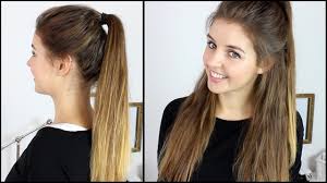 Dieser ort kommt ausschließlich in spielen der hauptreihe vor. Hoher Zopf Halboffene Frisur Mit Extensions Frisuren Freitag Lovethecosmetics Youtube