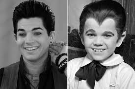 Смотреть видео про eddie munster. Adam Lambert Eddie Munster Celeb Look Alikes