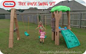 The tree house swing set is perfect for any backyard. Little Tikes Tree House Swing Set Kenzi Online