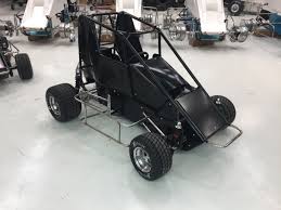 The valvetrain on the modern sprint car engine is a stock layout consisting of a single ohv cam with 16 pushrods that open 16 valves with stock mounted rocker arms. Sawyer Cahssis Junior Sprint With Predator Engine Brand New For Sale In Bartlesville Ok Collector Car Nation Classifieds