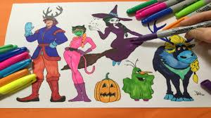 See more ideas about halloween coloring pages, halloween coloring mickey mouse costume disney halloween coloring pages printable and coloring book to print for free. Let S Color Disney Frozen Queen Elsa Anna Olaf Kristoff Sven Halloween Frozen Coloring Pages Youtube