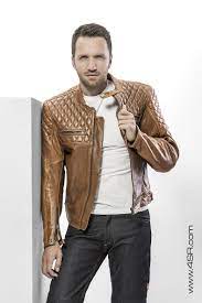 Pin On Leather Bomber