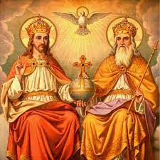 Notice that father, son and holy spirit are not merely three names for god or merely three ways in which the one god might appear. Holy Trinity God The Father Son Holy Spirit Facebook
