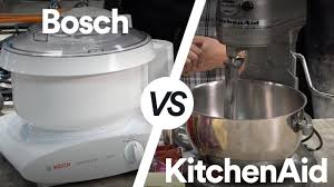 We are discussing the pros and cons of the tilt head vs. Kitchenaid Vs Bosch Which Stand Mixer Is Best Youtube