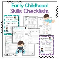 Tools To Grow At Home Early Intervention Caregiver And Staff Resources Therap Early Childhood Learning Self Help Skills Early Intervention Speech Therapy