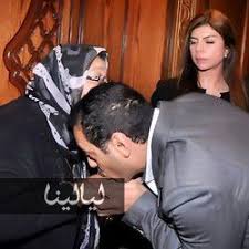 عزاء والد الفنانة أميرة فتحي بحضور نجوم الفن