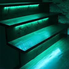 Outdoor Steps And Railing Led Lighting Kit Weatherproof Multi Strip Remote Activated Rgb Color Changing Kit Super Bright Leds