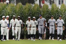 A memorial plaque that rests behind the field of dreams backstop serves as a reminder that mlb's visit will be a little bit melancholy. Kz3cstcyeumyfm