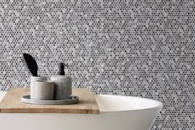 Mosaic tiles consist of sheets of small individual tiles mounted on a fiberglass mesh backing; Penny Vanguard The First Circular Mosaic For Pools And Bathrooms