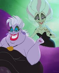 Double Bubble Trouble Who Do You Cause Chaos With Nationalsistersday Ursula Disney Evil Disney Disney Villains