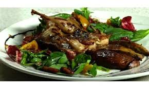 Salade Tiede De Cailles Grillees Recette La Maison Du Gibier Salade Tiede Caille Recette Recette Salade