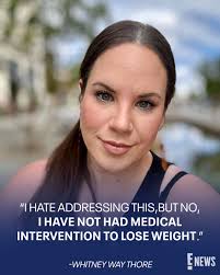 My Big Fat Fabulous Life star Whitney Way Thore is speaking out about her  recent weight loss. She responds to comments about her weight at the link  in bio. (📷: Instagram)
