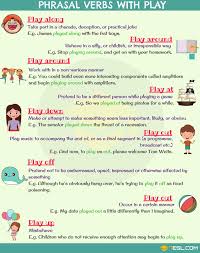 Phrasal Verbs With Play Learn English English Phrases English Language Learning
