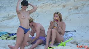 Candid Topless Beach Girls