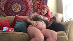 Pudding Cup Belly Stuffing - Pornhub.com