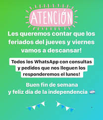 La corporación del mercado central de buenos aires, dio a conocer a través de la resolución cmc n° 21/2021, el calendario para días feriados y no laborables de productos frutihortícolas cabe destacar que el presente calendario de horarios podrá ser modificado ante circunstancias especiales, tales como decretos o leyes que afecten al mismo cambio en el esquema de horario general del mercado central de buenos aires, que hagan necesarias dicha modificación o cualquier otra. Les Contamos Que Los Feriados El Mundo De Las Pelucas Facebook