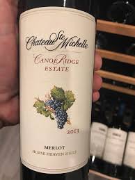Lively, with zesty fruit, offering appealing black currant, espresso and spice flavors that finish with . Precoce SorÄƒ Fobie Chateau Ste Michelle Merlot Markericks Net