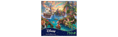 You are playing peter pan puzzle. Ceaco Thomas Kinkade Disney Collection Peter Pan Puzzle 750 Piece Puzzle English Edition Toys R Us Canada