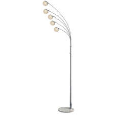 Led Stehlampe Chrom 5 Flammig Online Bei Roller Kaufen