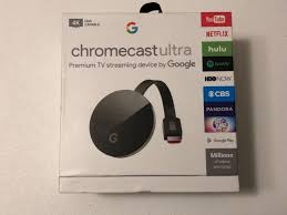 Google Chromecast Ultra 4k Hdmi Media Streaming Player Ga3a00403a14 Google Chromecast Streaming Device Streaming Tv