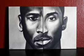 Michael jordan combined with scottie pippen and coach phil jackson to win six nba championships. A Pair Of 16x20 Michael Jordan Kobe Bryant Charcoal Portraits Printed On Canvas Michael Jordan Canvas Charcoal Portraits Kobe Bryant
