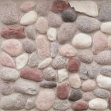 River rock faux stone panels. Cast Natural Manufactured River Rock Stone Veneer Siding At Menards