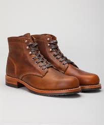 Wolverine 1000 Mile Boots Evans Brown Shoes Shoes Online Lester Store