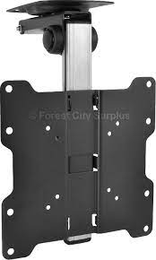 Articulated arm allows movement of tv up to 860mm from ceiling, also an innovative locking mechanism gives quick and easy installation. Pyle Pcmtv25 Universal Folding Ceiling Tv Mounts Tv Wall Mounts Forest City Surplus Canada Discount Prices