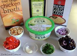 2 tablespoons freshly grated parmesan. Couscous With Kalamata Olives Pine Nuts And Feta Cheese For The Love Of Cooking