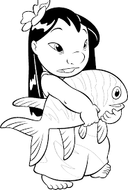 Lilo Thanksgiving Because Getting The Great Fish Coloring Pages Thanksgiving Disney Princess Coloring Pages Thanksgiving Coloring Pages Disney Coloring Pages