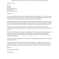 Examples for how to end a cover letter 1. Consulting Cover Letter Samples And Writing Tips