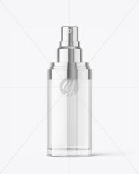 Double Wall Spray Bottle Mockup In Bottle Mockups On Yellow Images Object Mockups