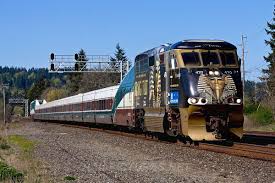 Amtk 470 Amtrak Cascades Emd F59phi At Tenino Washington Ho Trains Amtrak Train