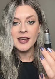 Sheer Black Lipstick Review: MAC Black Knight