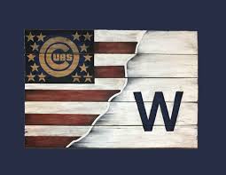 Chicago Cubs Baseball Wall Art Painting Baseball Wall Art Chicago Cubs Crafts Chicago Cubs Flag