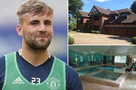 Luke shaw of manchester united in action during the fa community shield match between luke shaw | tumblr. See Inside Luke Shaw S 2 6m Mansion As Manchester United Star Puts Luxury Cheshire Pad Up For Sale Mirror Online