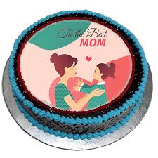 Happy birthday mom cake topper, gold glitter personalized cake topper, custom birthday cake topper. Sweet And Elegant Mothers Day Cake Online Doorstepcake