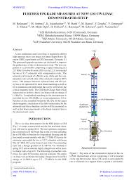 888,472 likes · 202 talking about this. Pdf Further Upgrade Measures At New Gsi Cw Linac Demonstrator Setup