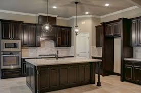Black Walnut Stained Knotty Alder Cabinets Alder Kitchen Cabinets Dark Kitchen Cabinets Brown Kitchen Cabinets