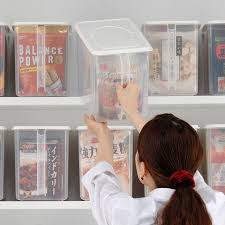 楽天市場 保存容器 9 5l 深型 取っ手付き保存容器 ハンディーストッカー 食品保存容器 保存ケース 乾物保存容器 乾燥剤付き ワイド 収納容器 プラスチック保存容器 食品 乾物 保存 収納 容器 ケース ストッカー リビングート 楽天市場店 食品保存容器 収納