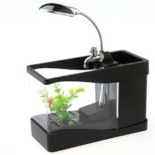3 in 1 mini crystal usb fish tank