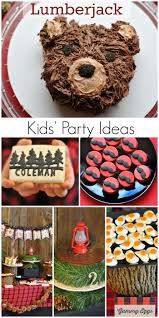 2nd Birthday Decoration Ideas At Home For Boy Lumberjack Camping Birthday Little Lumberjack 2nd Birthday Catch My Party Lumberjack Birthday Party Camping Birthday Party First Birthday Parties