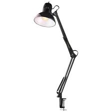 Shop for 60 watt desk lamp at bed bath & beyond. Globe Electric 32 In Multi Joint Metal Clamp Black Desk Lamp 56963 The Home Depot