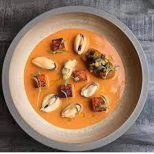 Four Fine Dining Travel On Instagram Mussels Curry Pumpkin By The Super Talented Adam Fine Dining Recipes Molecular Gastronomy Recipes Aesthetic Food