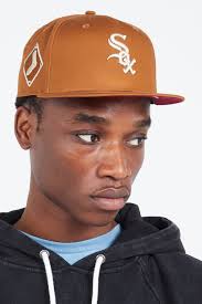 Cap Side patch 9fif Brown New era