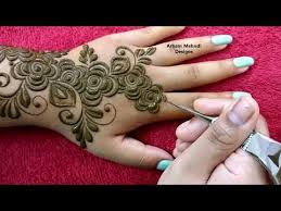 Latest Stylish Beautiful Mehndi Design For Hand Diwali Special Mehndi 2019 Arham Meh Mehndi Design Images Khafif Mehndi Design Henna Tattoo Designs Simple