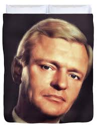 Peter Van Eyck, Vintage Actor Beach Towel by Esoterica Art Agency